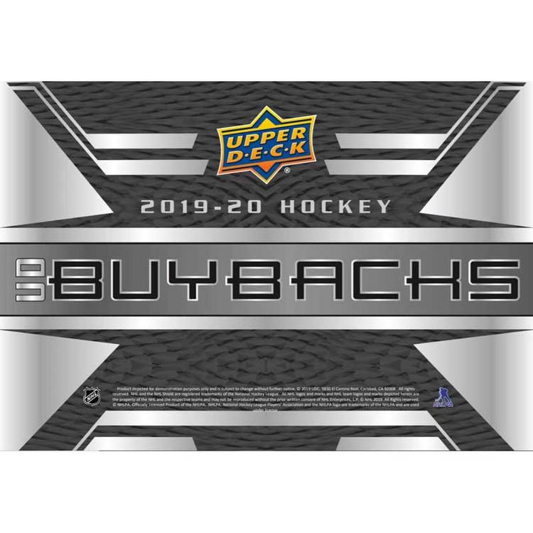 2019-20 Upper Deck Buybacks (Hobby Box)