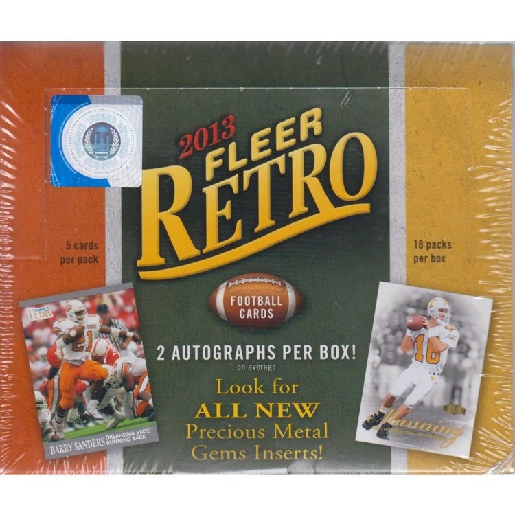 2013 Upper Deck Fleer Retro Football (Hobby Box)