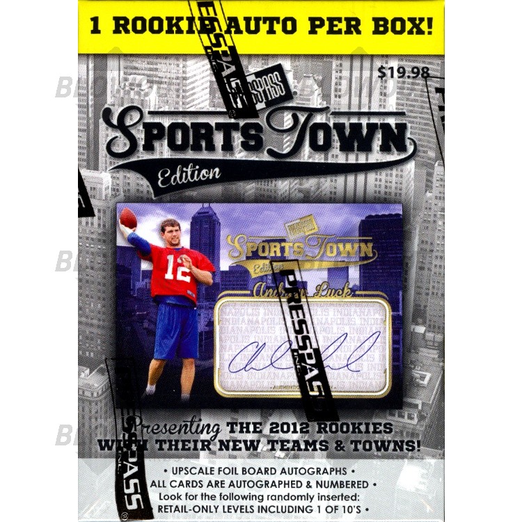 2012 Press Pass Sports Town Football (Blaster Box)