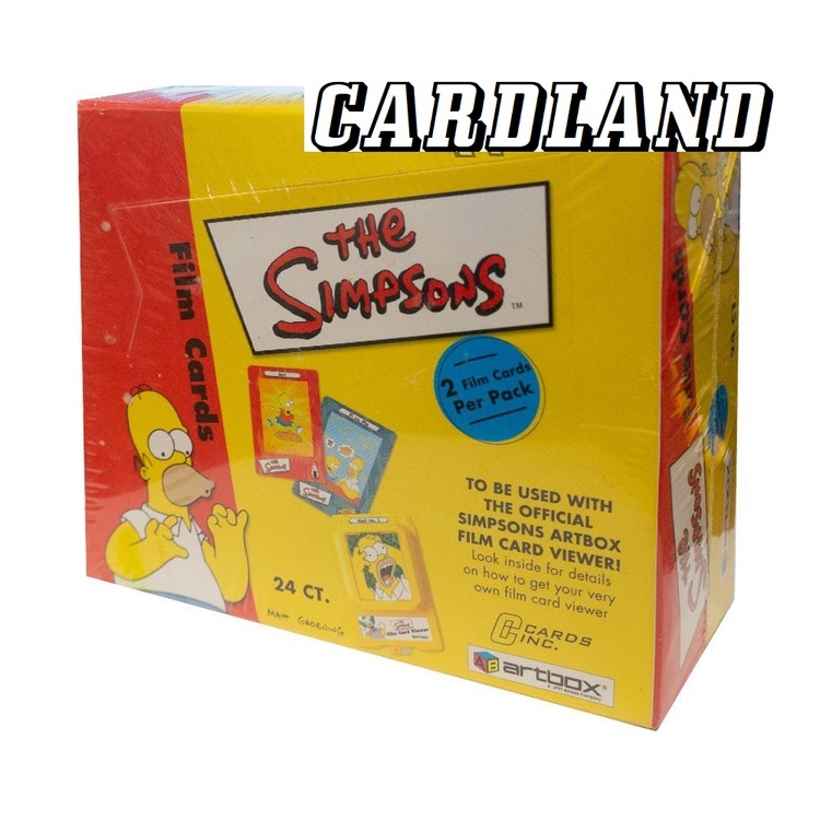 2000 Artbox The Simpsons Film Cards Box