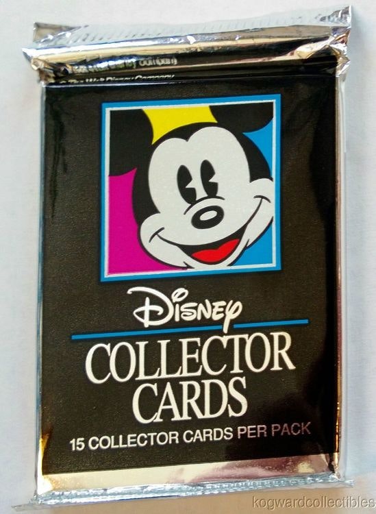 1992 Disney Collector Cards (Löspaket)