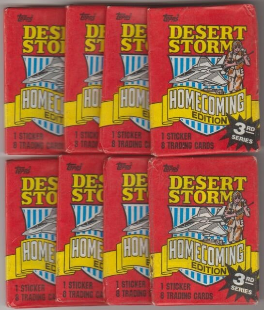 1991 Topps Desert Storm Homecoming Edition (Löspaket)