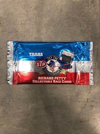 STP 20th Anniversary Richard Petty TRAKS Collectable Race Cards (Löspaket)