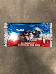 STP 20th Anniversary Richard Petty TRAKS Collectable Race Cards (Löspaket)