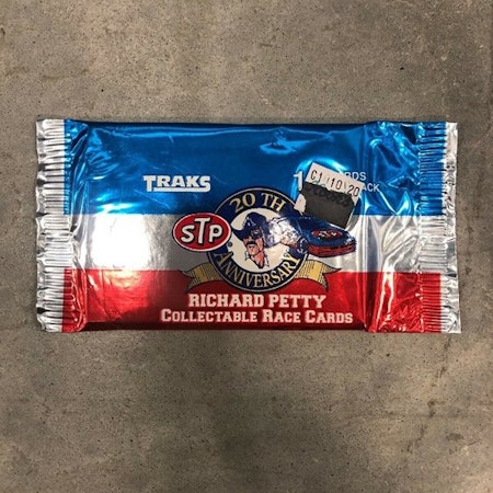STP 20th Anniversary Richard Petty TRAKS Collectable Race Cards (Löspaket)
