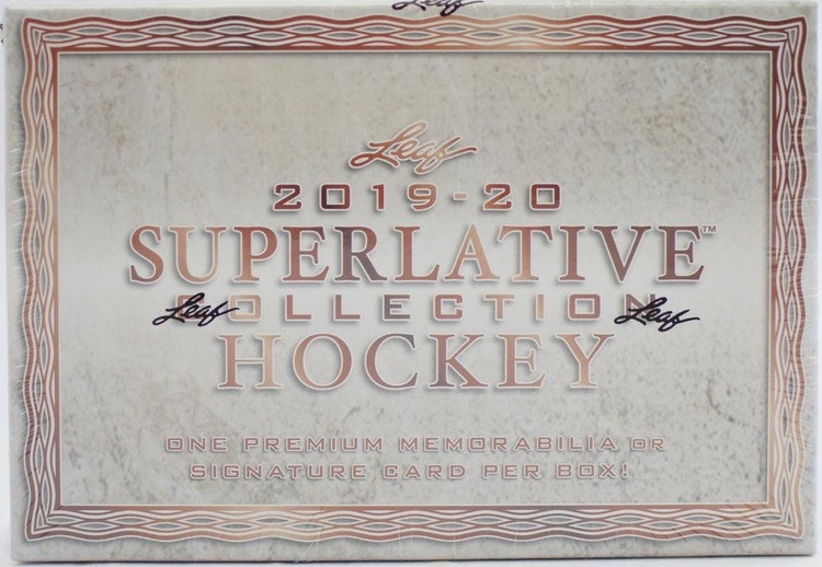 2019-20 Leaf Superlative Collection (Hobby Box)