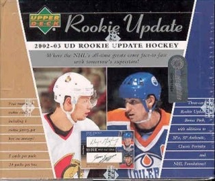 2002-03 Upper Deck Rookie Update (Hobby Box)