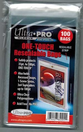 One-Touch Resealable Bags (100st)
