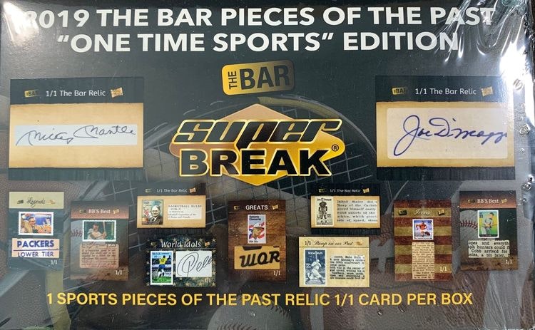 2019 Super Break: Pieces of the Past (One Time Sports Edition)
