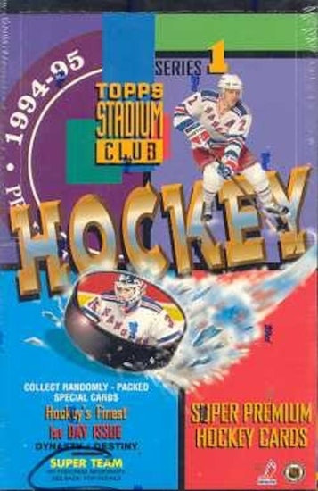 1994-95 Topps Stadium Club Series 1 (Hobby Box)