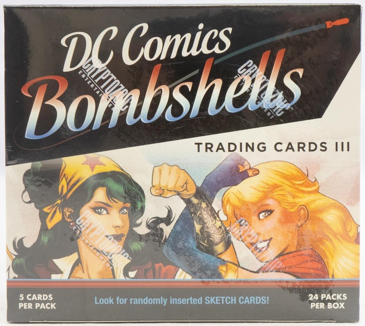 DC Comics Bombshells Series 3 Trading Cards Box (Cryptozoic 2019)