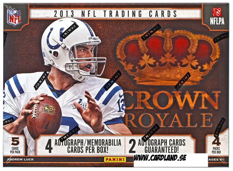2013 Panini Crown Royale Football (Hobby Box)