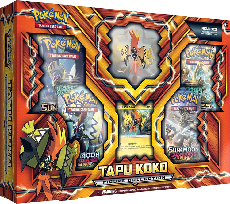 Pokemon Tapu Koko Figure Collection (Gift Set Box)