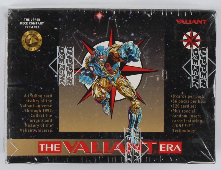The Valiant ERA Trading Cards Box (1993 Upper Deck)