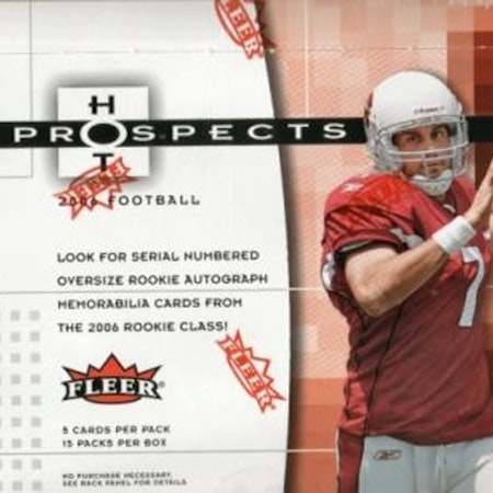 2006 Fleer Hot Prospects Football (Hobby Box)