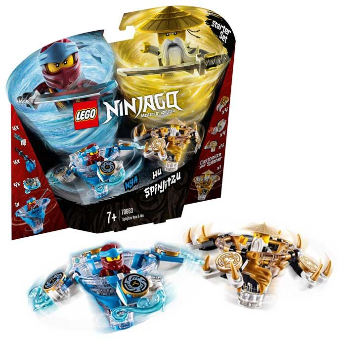 LEGO Ninjago 70663 Spinjitzu Nya och Wu