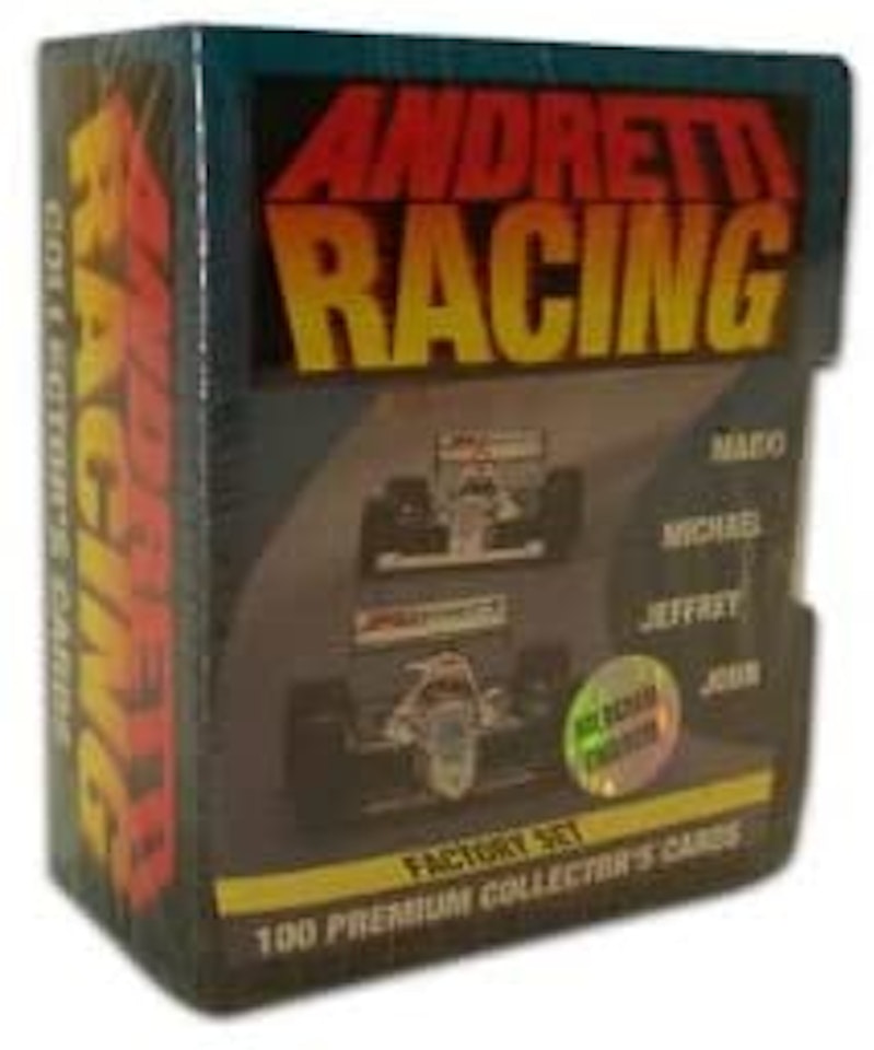 Andretti Racing 1992 Collect-A-Card Card Factory Set