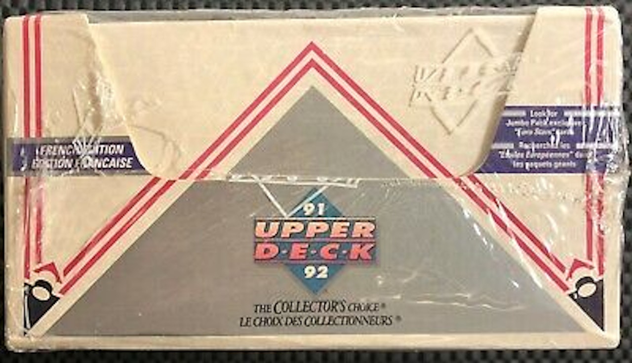 1991-92 Upper Deck French Edition (Löspaket)