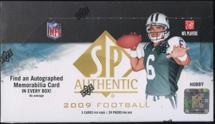 2009 Upper Deck SP Authentic Football (Hobby Box)