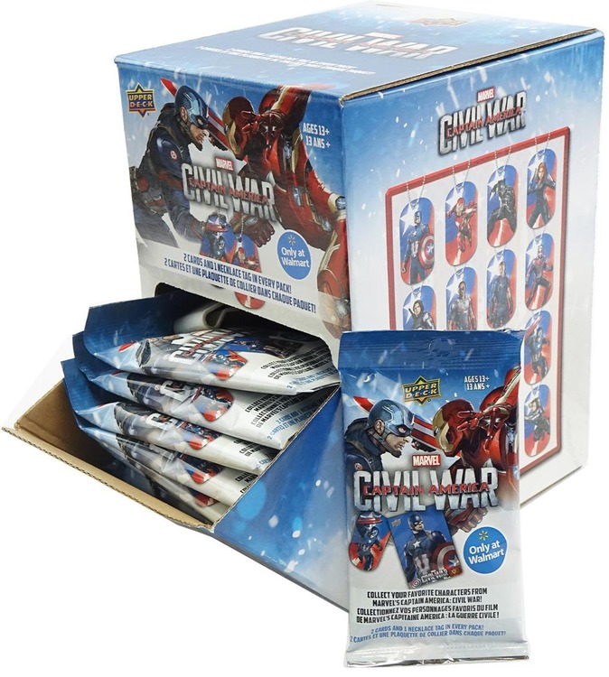 Marvel Captain America: Civil War Trading Cards 24ct Box (Upper Deck 2016)