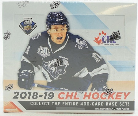 2018-19 Upper Deck CHL (Hobby Box)