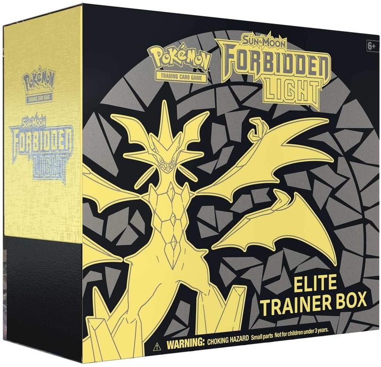 Sun & Moon SM6 Forbidden Light Elite Trainer Box Pokemon