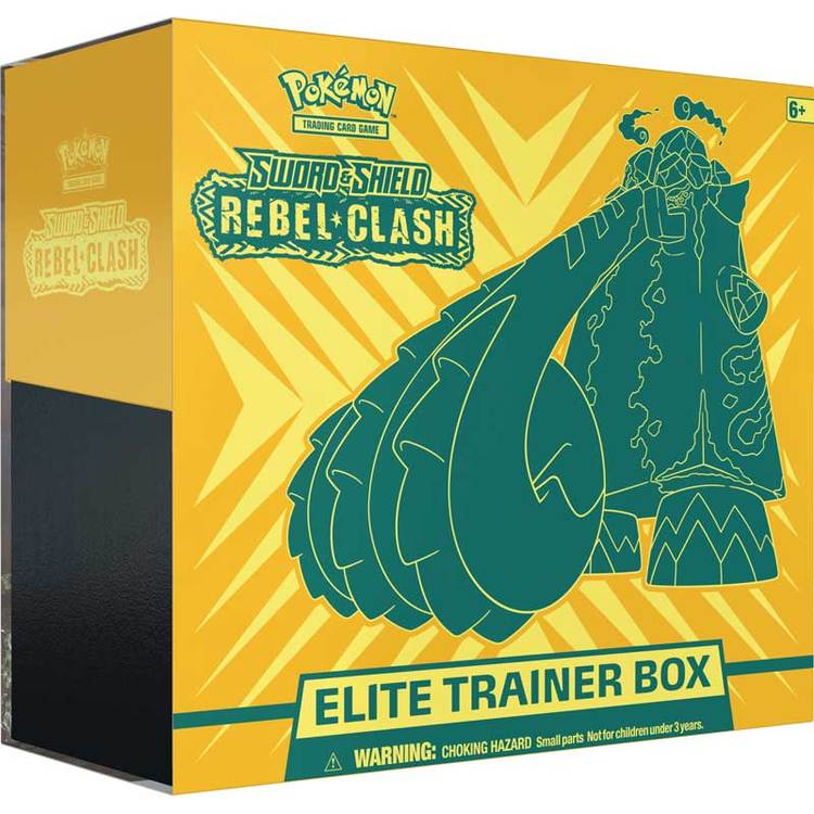 Pokemon Sword & Shield 2: Rebel Clash Elite Trainer Box
