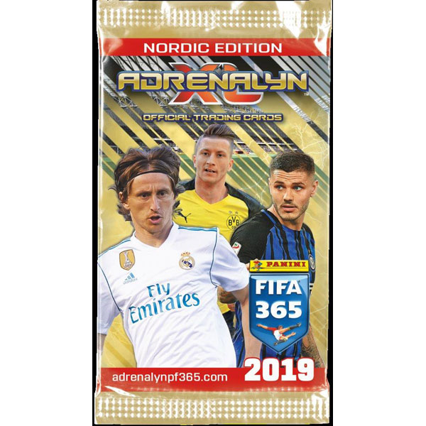 2018-19 Panini Adrenalyn XL Nordic Edition FIFA 365 (Löspaket)