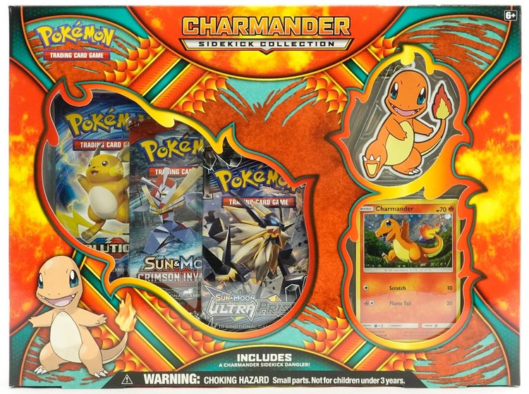 Pokemon Charmander Sidekick Collection Box (Evolutions & Ultra Prism!)