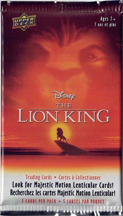 Disney's The Lion King Trading Cards (Upper Deck 2020)