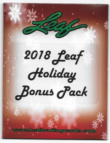 2018 Leaf Multisport Holiday Bonus (Löspaket)