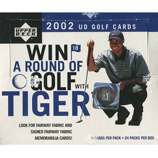 2002 Upper Deck Golf Green Grass Edition (Hobby Box)