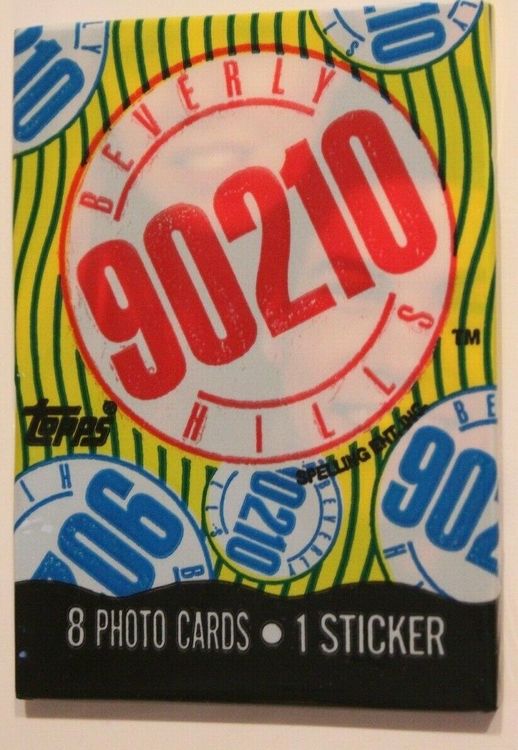 1991 Topps - Beverly Hills 90210 Trading Cards Pack
