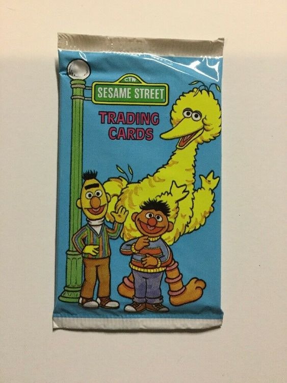 1992 Sesame Street Trading Card Pack