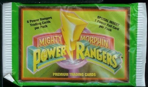 1994 Mighty Morphin Power Rangers Series Trading Cards Unopened Pack