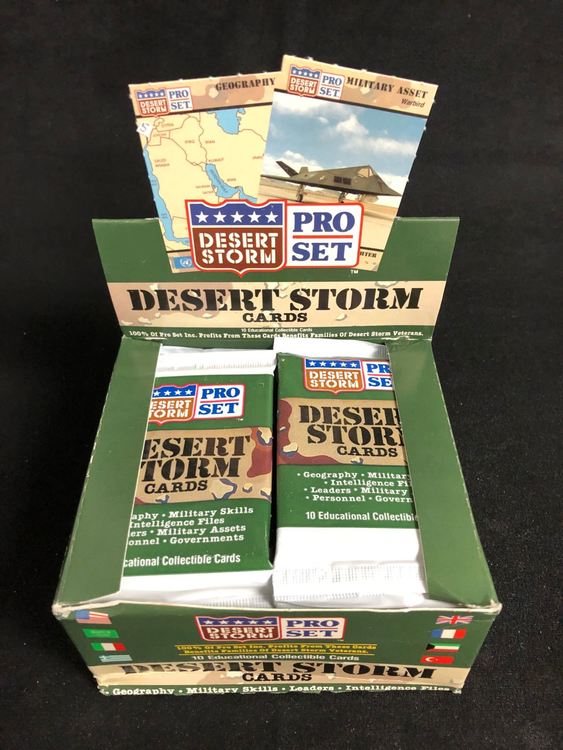 1991 Pro Set Desert Storm (Löspaket)