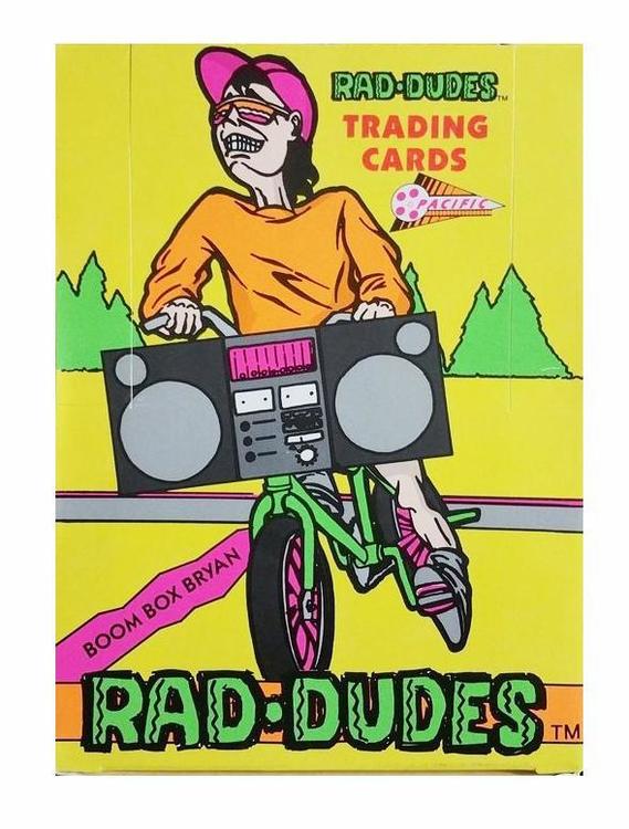 Rad Dudes Trading Card Pack