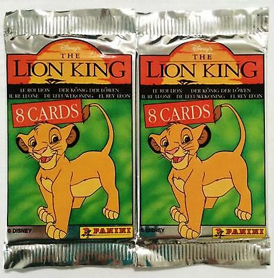 1995 Panini Disney The Lion King Trading Cards Series 1 (Löspaket)