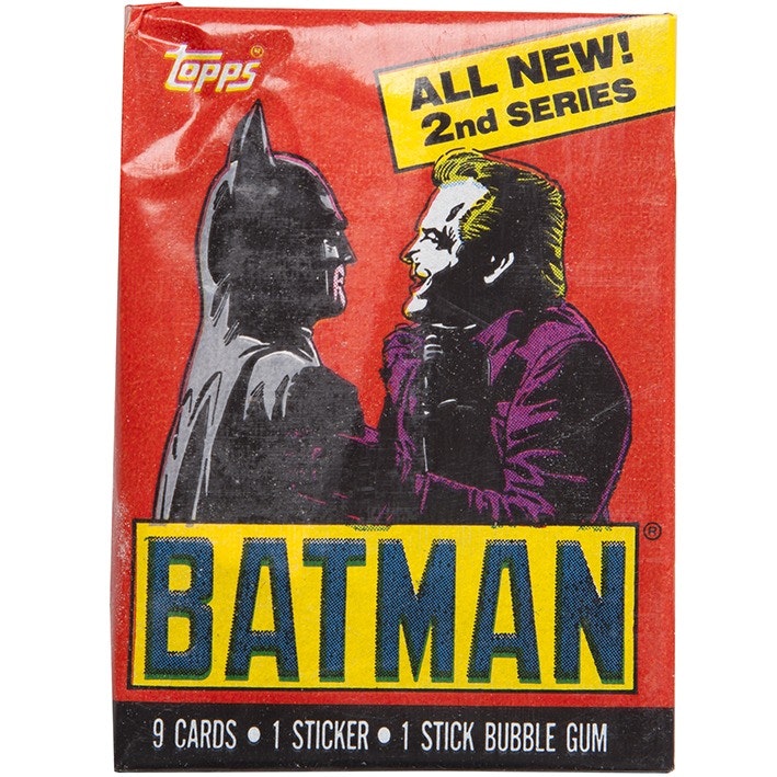 1989 Topps Batman Trading Cards - Series 2 (Löspaket)