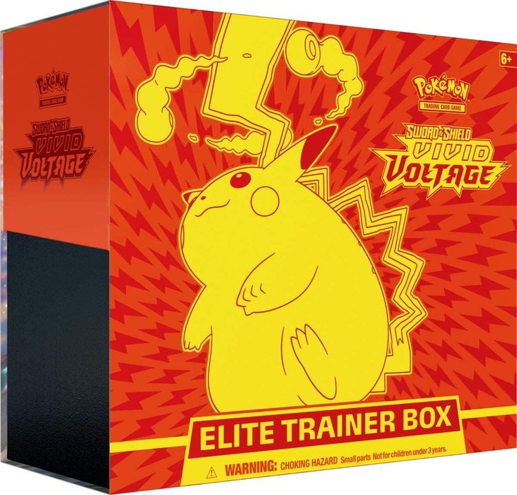 Pokemon Sword & Shield: Vivid Voltage Elite Trainer Box