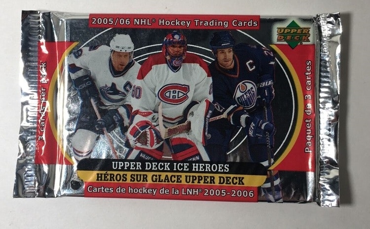 2005-06 Upper Deck Ice Heroes (Löspaket)