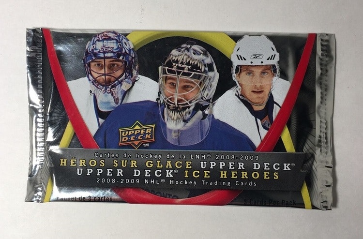 2008-09 Upper Deck Ice Heroes (Löspaket)
