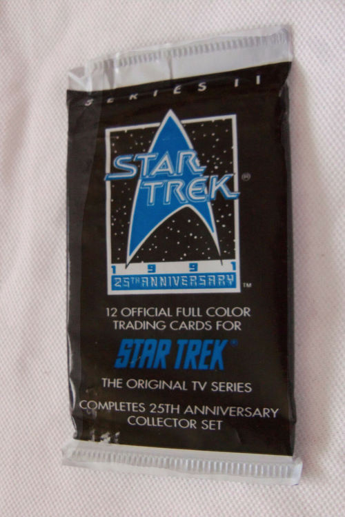 Star Trek 1991 25th Anniversary Series II Trading Cards (Löspaket)
