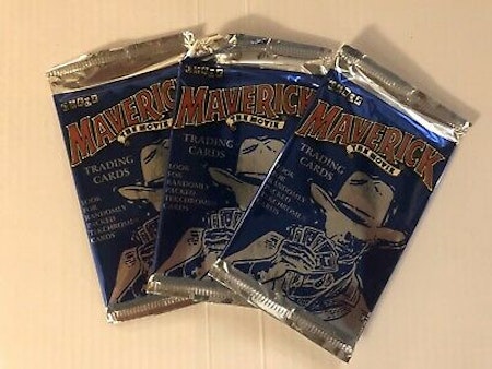 1994 MAVERICK MOVIE Trading Card Pack
