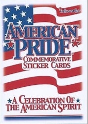 American Pride Commemorative Sticker Cards