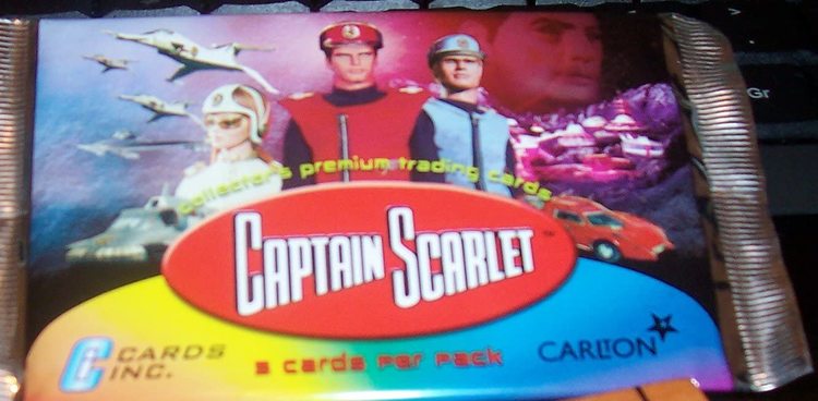 2001 Cardz Inc Captain Scarlet Premium Trading Card Pack