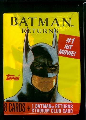 Topps Batman Returns Trading Card Pack