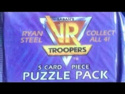 1995 SABAN's VR Troopers Puzzle Pack (Löspaket)