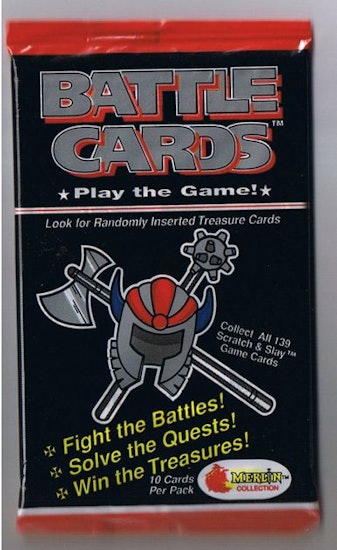 1993 Merlin Collection Battle Cards (Löspaket)