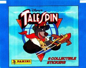 Disney TaleSpin Trading Sticker Pack